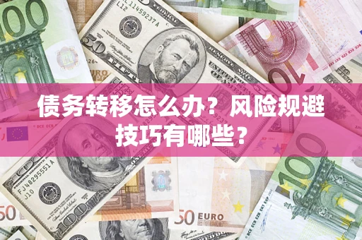 武汉债务转移怎么办?风险规避技巧有哪些? 武汉债务转移怎么办?风险规避技巧有哪些?